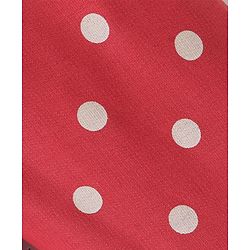 Babyhug Cotton Looper Full Length Lounge Pant Polka Dots - Red - Image 7