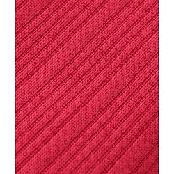 Babyhug  Full Length Legging Thermal with Striped Design  - Red - Image 3