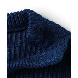 Babyhug Knitted Full Sleeves Pullovers Striped Sweater - Multicolor - Image 8