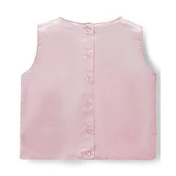 Babyhug Woven Sleeveless Mesh Top & Skirt Set With Sequin Detailing - Multicolour - Image 10