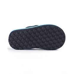 Cute Walk by Babyhug Slip Flop Flops with Back Strap & Football Print - Blue - Image 6